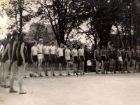 Mistrzostwa Okręgu w koszykówce dziewcząt i chłopców,Z.Góra 1955r.